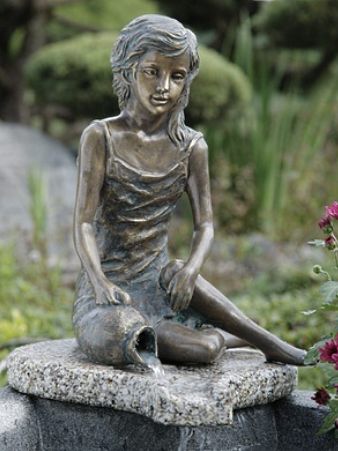 Bronzefigur Mallin Rottenecker